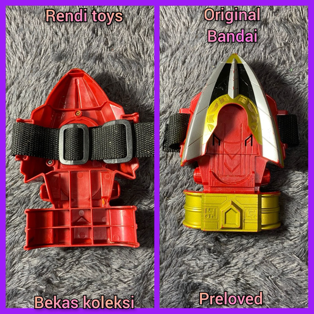 Mainan DX Bima-X Changer Satria Garuda Original Bandai | Bekas Koleksi | Rendi Toys