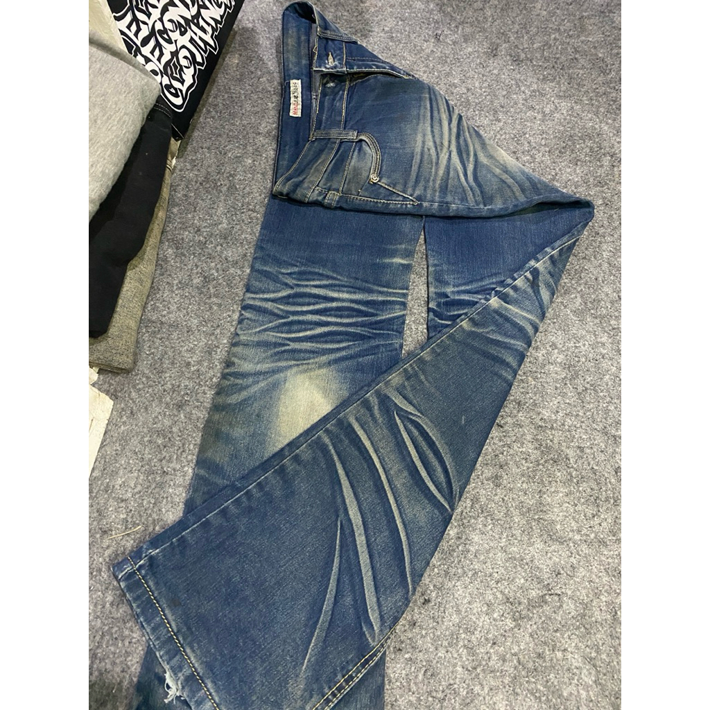 celana panjang jeans fedding,nyaman dipakai keren