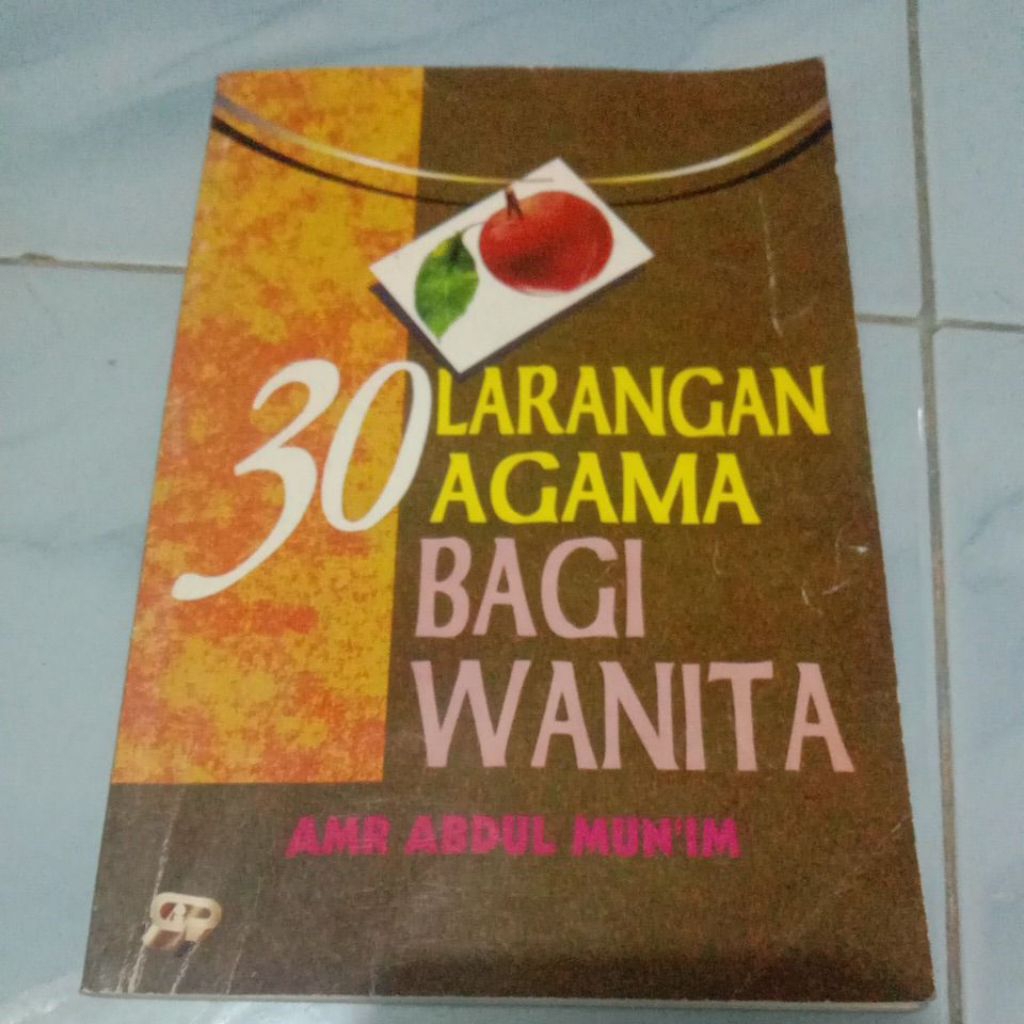 BUKU 30 LARANGAN AGAMA BAGI WANITA, buku second