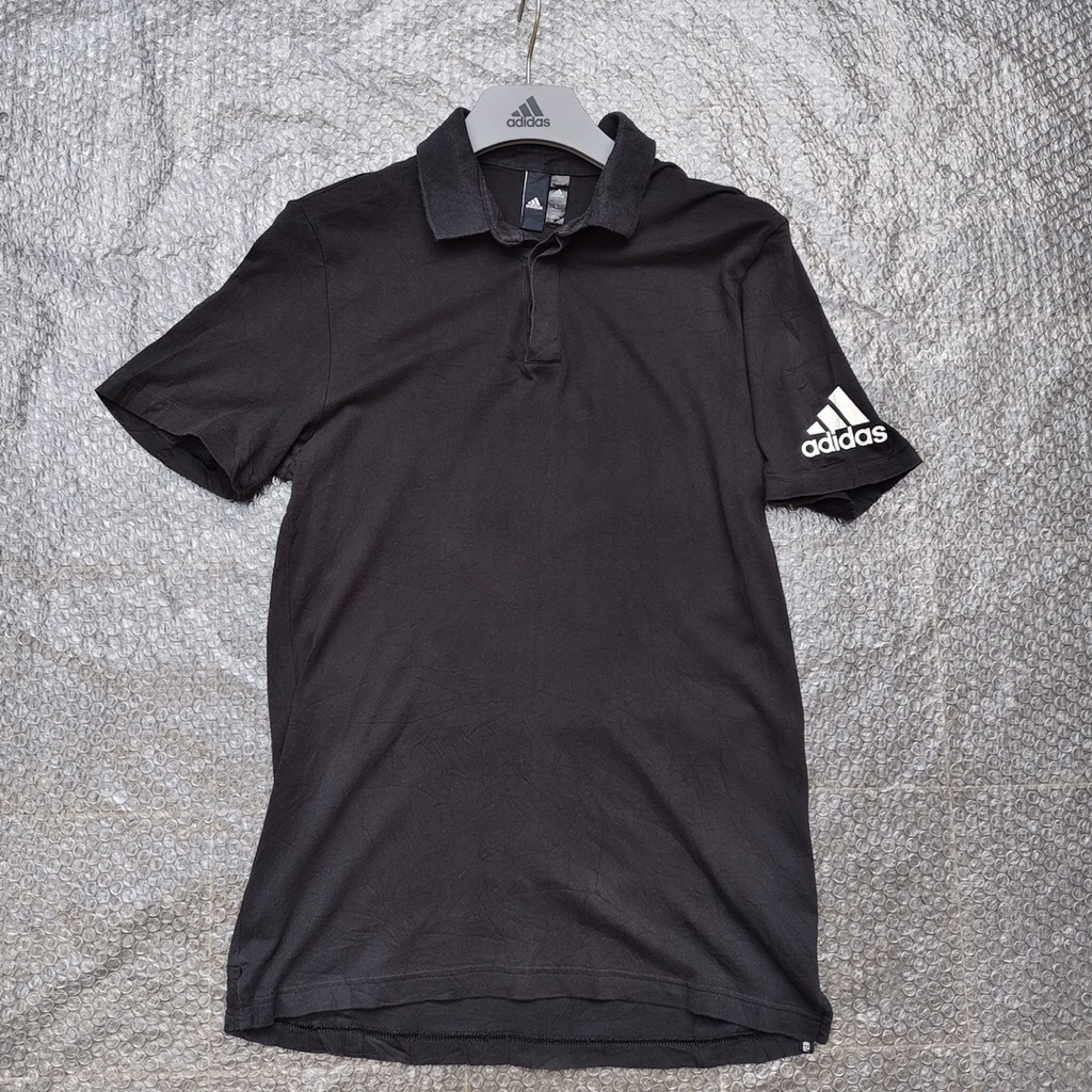 Kaos Polo hitam Polo shirt Adidas