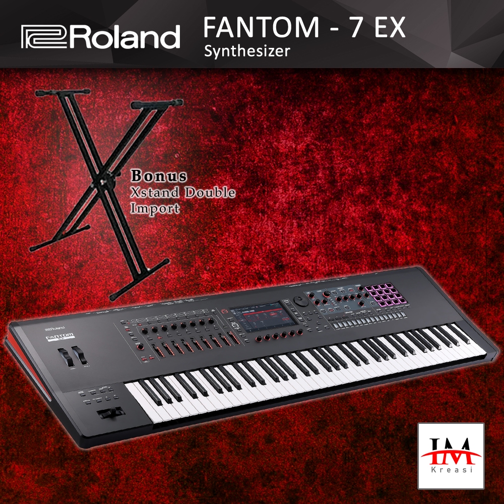 Roland Fantom 7 EX Synthesizer Keyboard / Fantom7 EX / Fantom-7EX / Synthesizer Keyboard