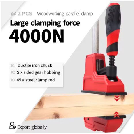 AF 2-Pack DURATEC Heavy-duty Parallel Clamp 12" 18" 24" 36" 48" Woodworking Clamps Quick Fixture Cla