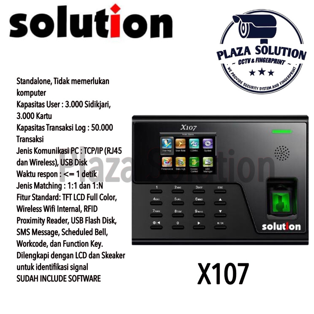 Fingerprint Solution X107