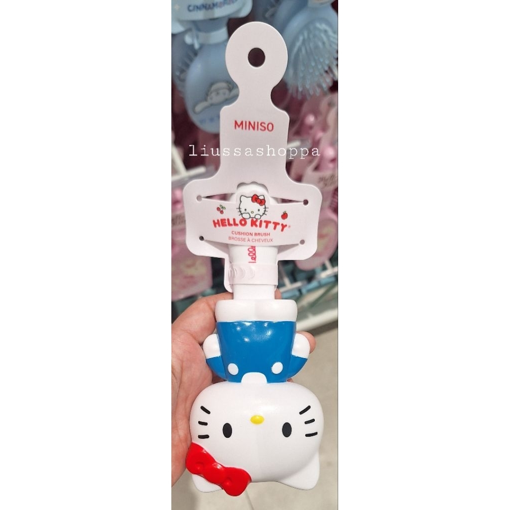 Sisir Miniso - Hello Kitty Cushion Hairbrush