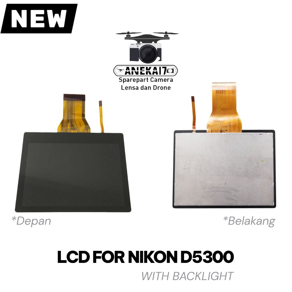 New Lcd for Nikon D5300 Bergaransi With BACKLIGHT