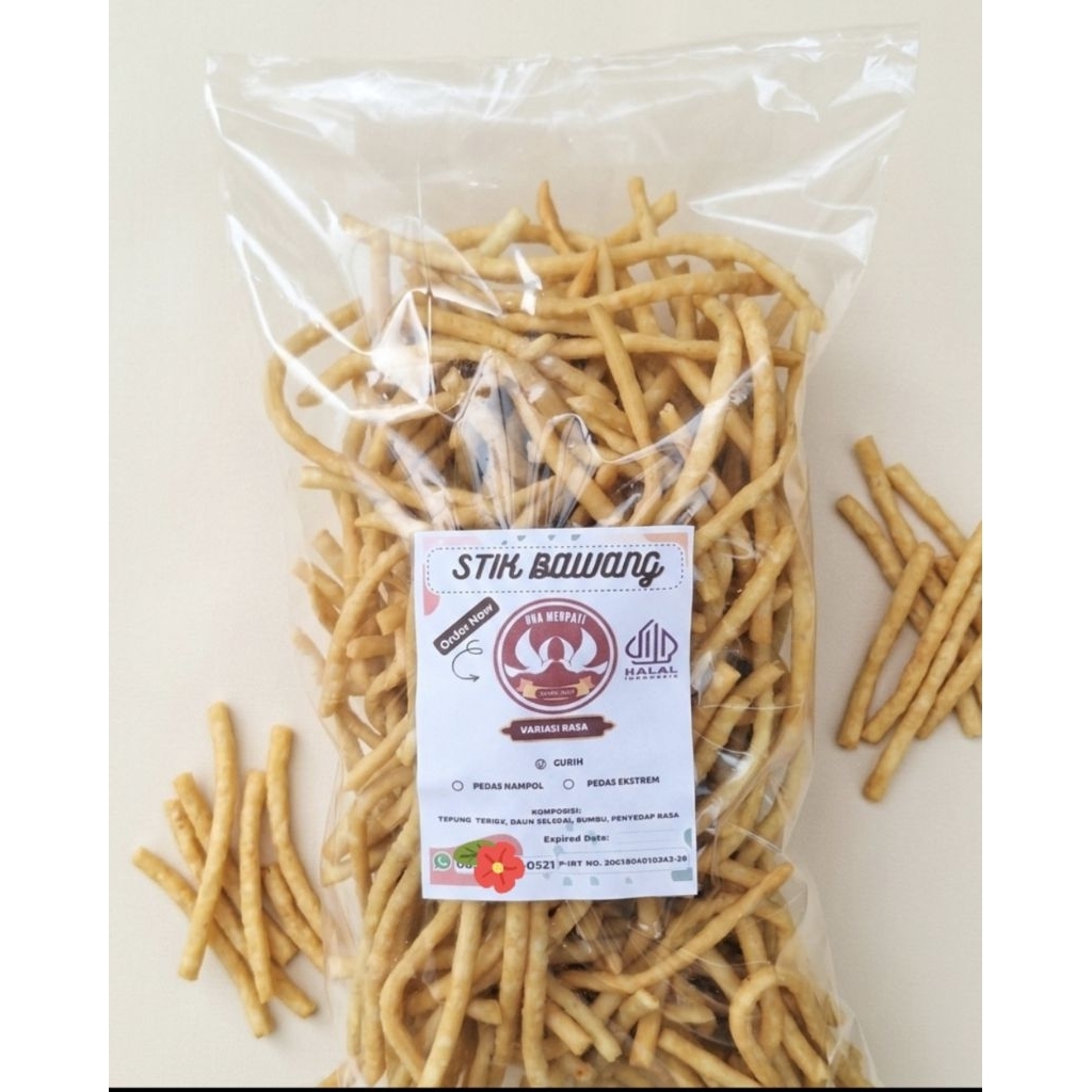 STIK BAWANG/RASA ORIGINAL/RASA GURIH / KUE BAWANG / 1 KG
