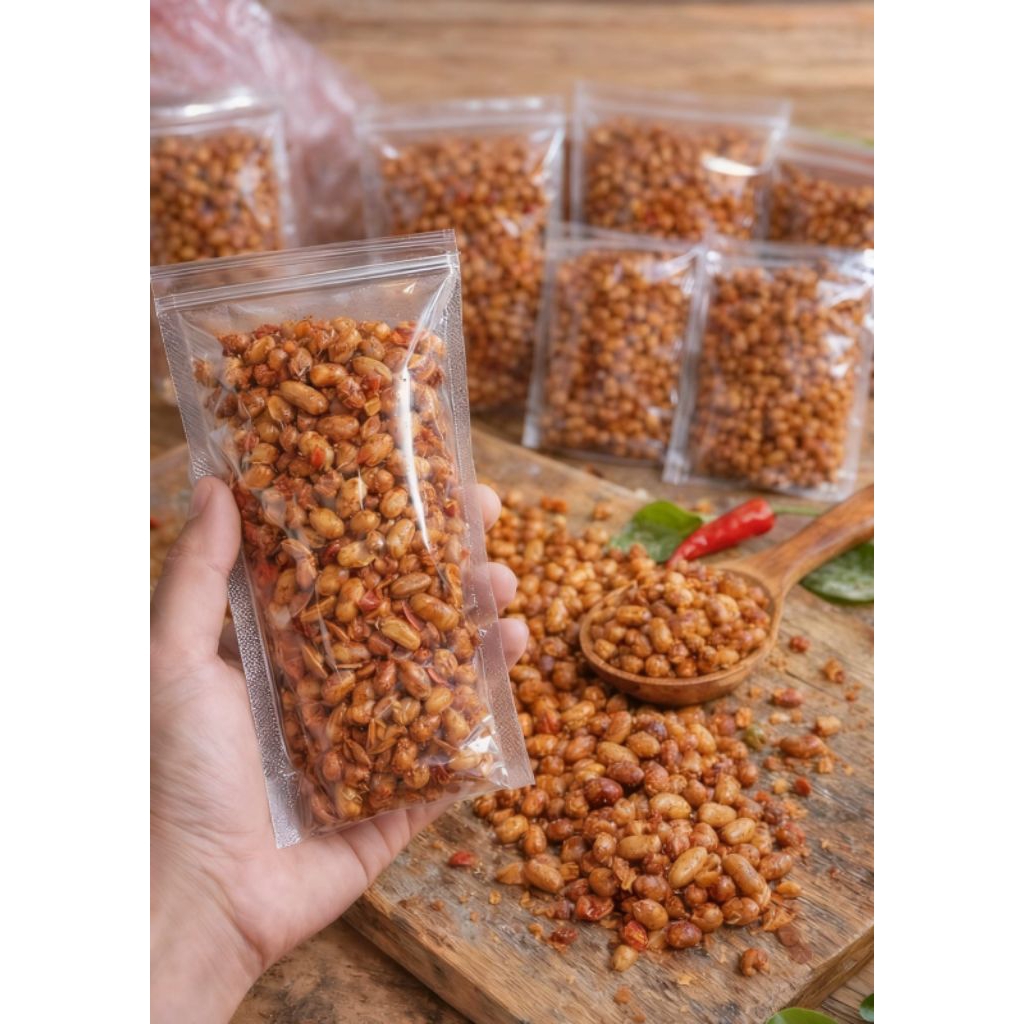 goreng kacang kedelai pedas manis