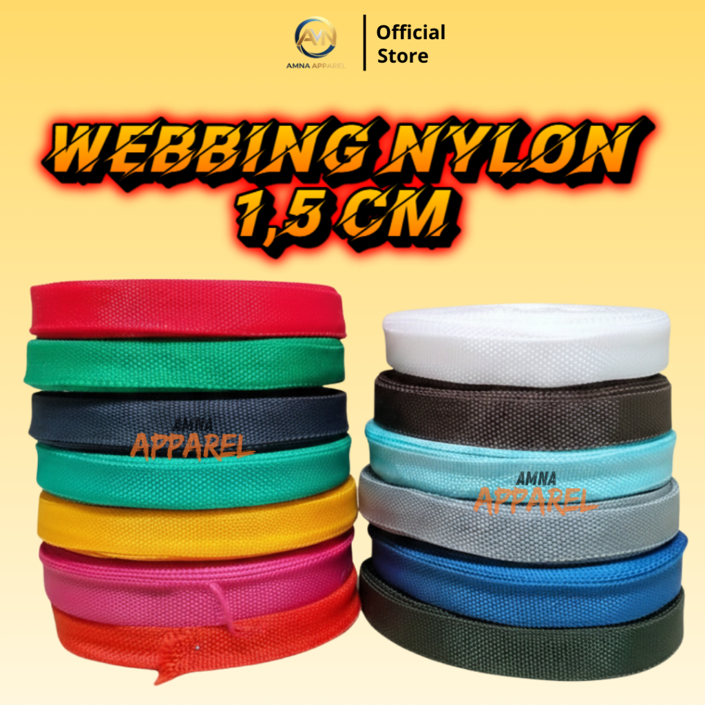 bisban/webbing ukuran 1,5 cm
