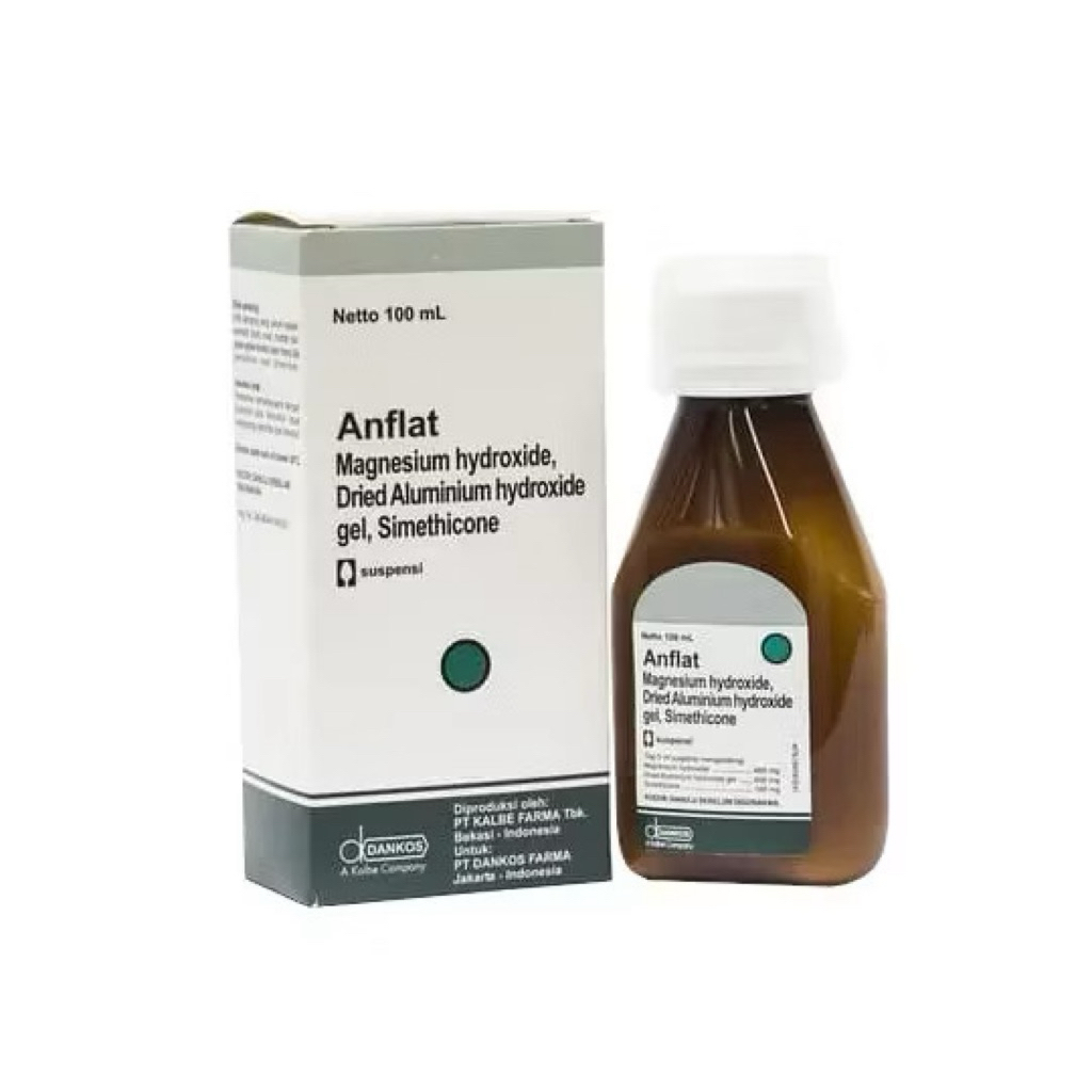 Anflat Sirup – Obat Maag & Perut Kembung