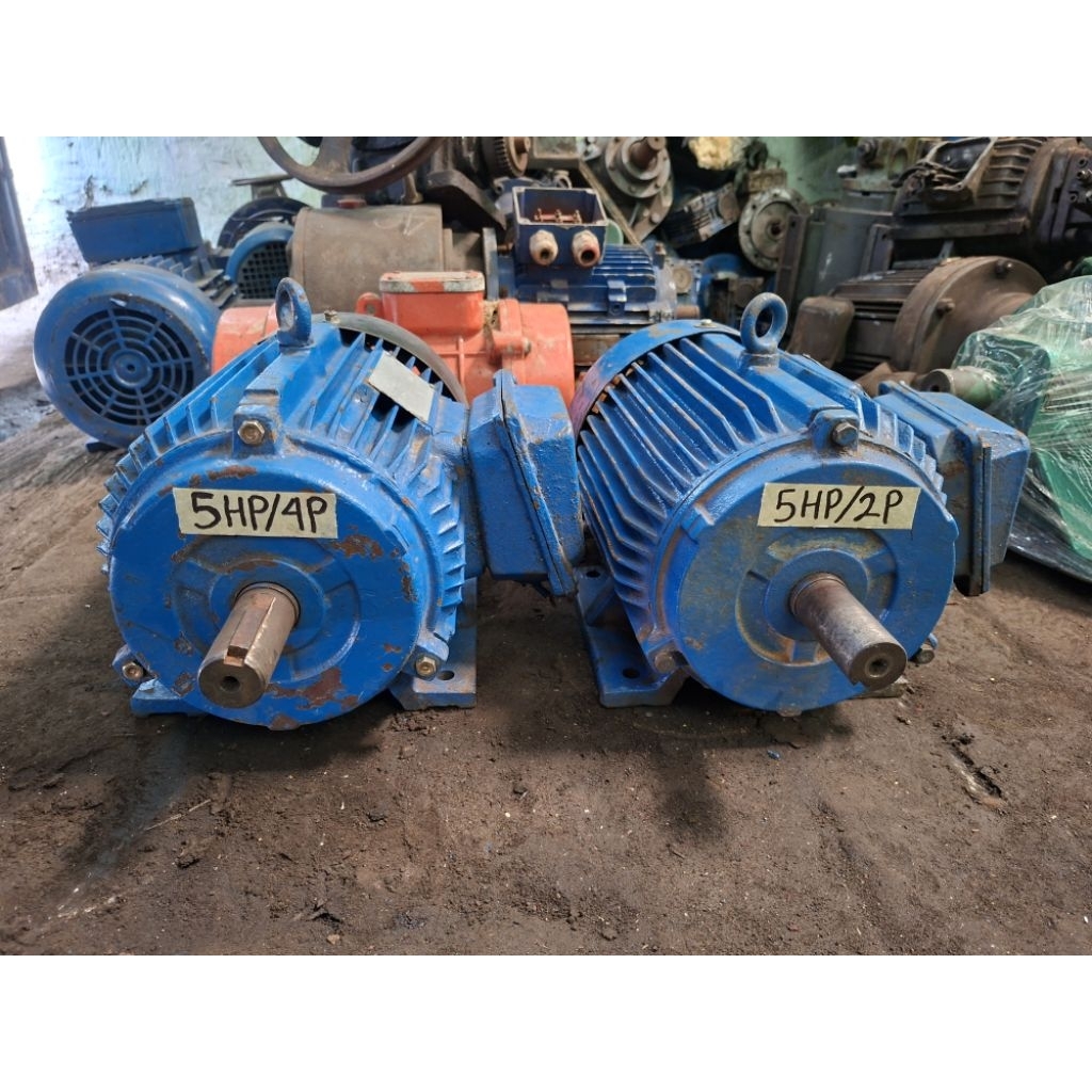 dinamo penggerak 5 hp rpm 1400&2800 3 phase