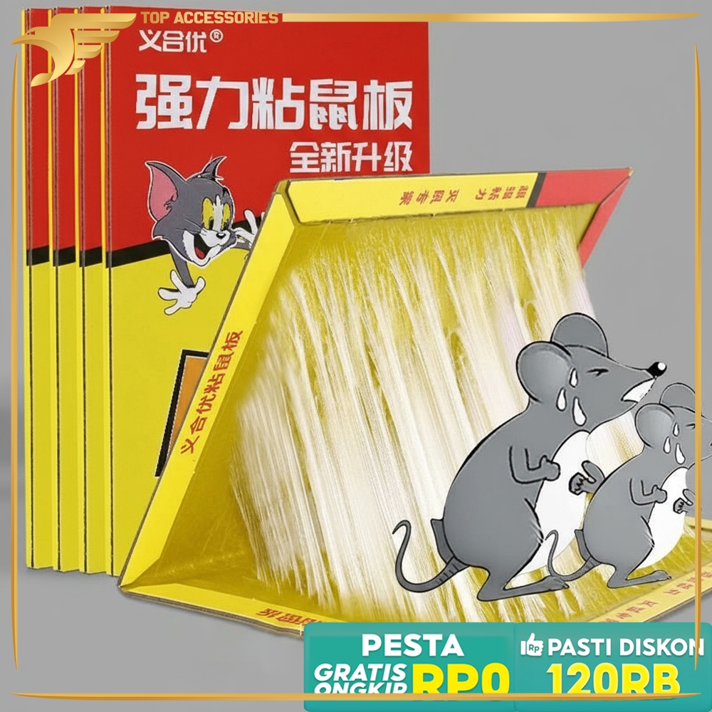 Lem Tikus Super Lengket / Lem Hama / Lem Tikus Papan Kertas Super Lengket TOP1076