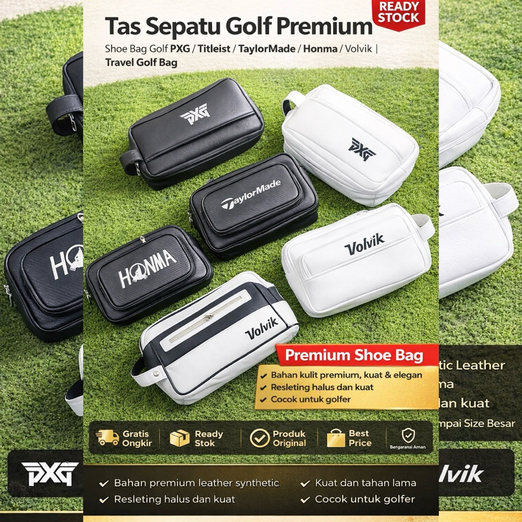 Bag Pouch Ball Tas Bola Golf Serbaguna hand bag golf