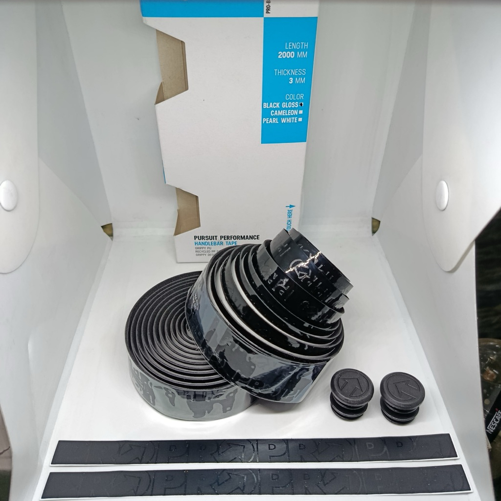 HANDLEBAR TAPE / BARTAPE / BAR TAPE PRO PURSUIT PERFORMANCE - GLOSS BLACK
