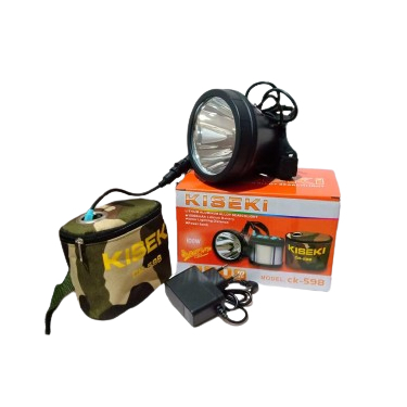 Senter Kepala Kiseki CK598 100W Power Bank Senter Kepala LED 100W Headlamp Kiseki CK 598 100 Watt