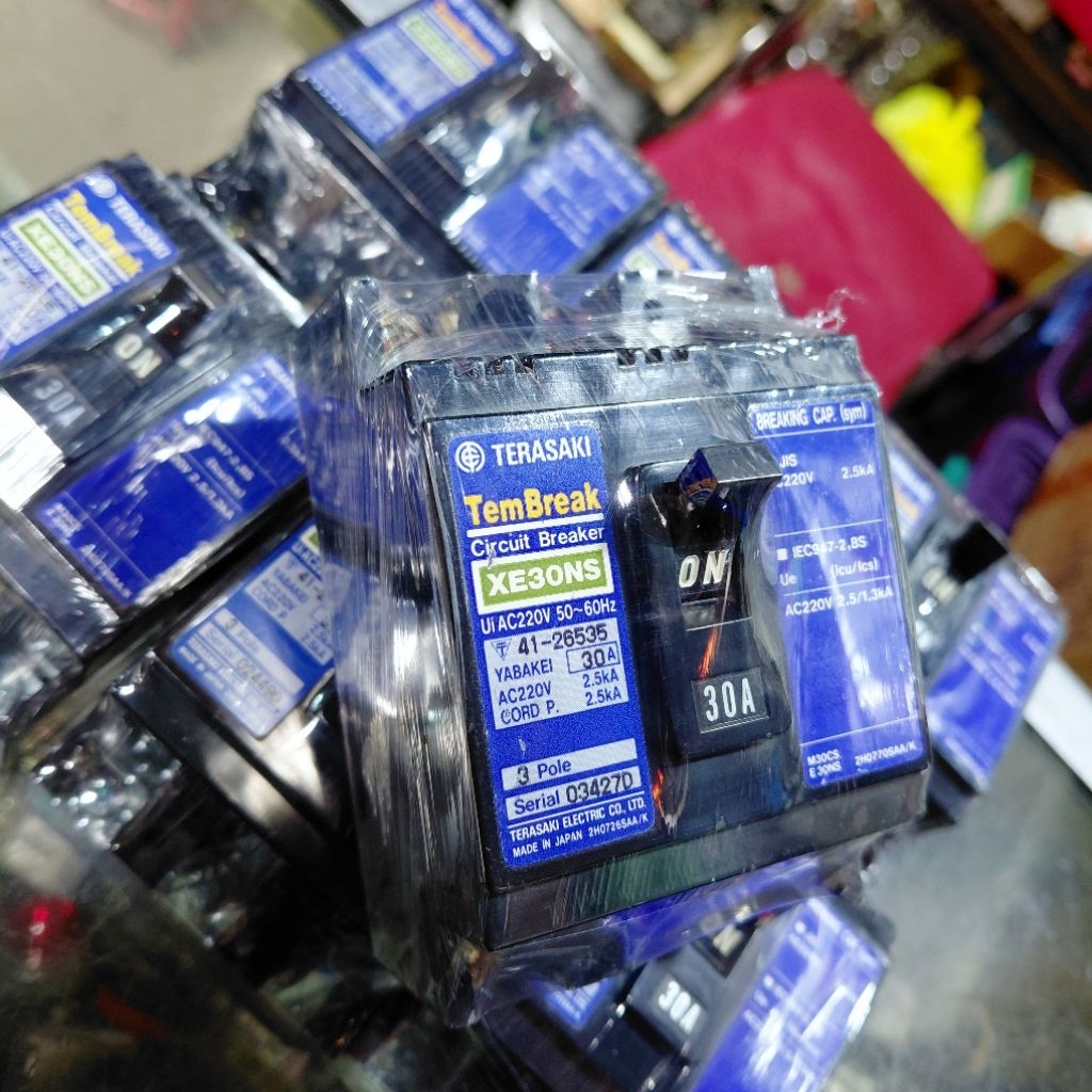 Mccb Breaker Nfb Terasaki XE30NS 30A 3POLE