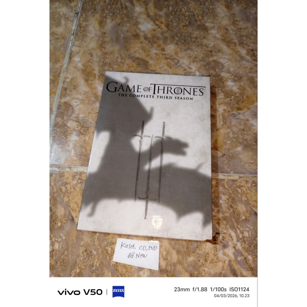 Kaset DVD GAME OG THRONES - The Complete third edition
