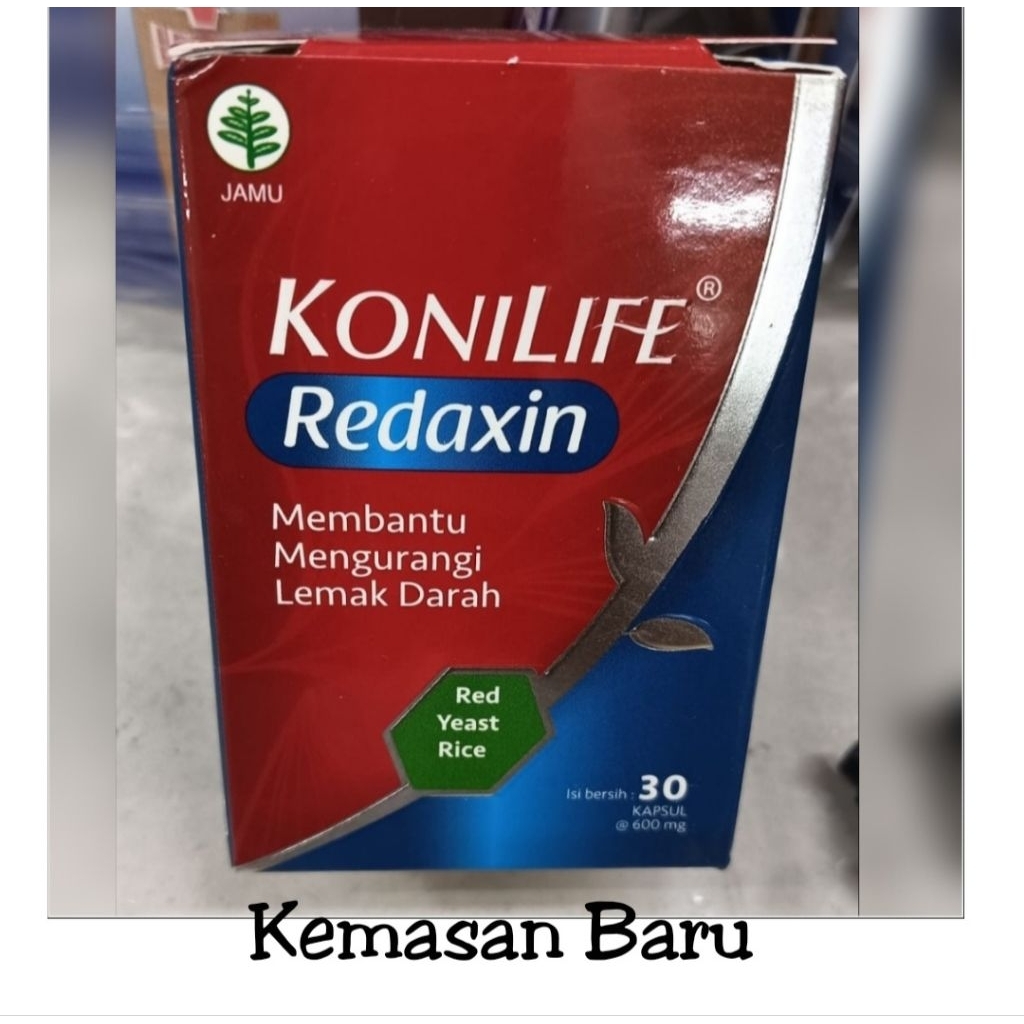 KONILIFE REDAXIN ISI 30 KAPSUL HERBAL UNTUK KOLESTEROL