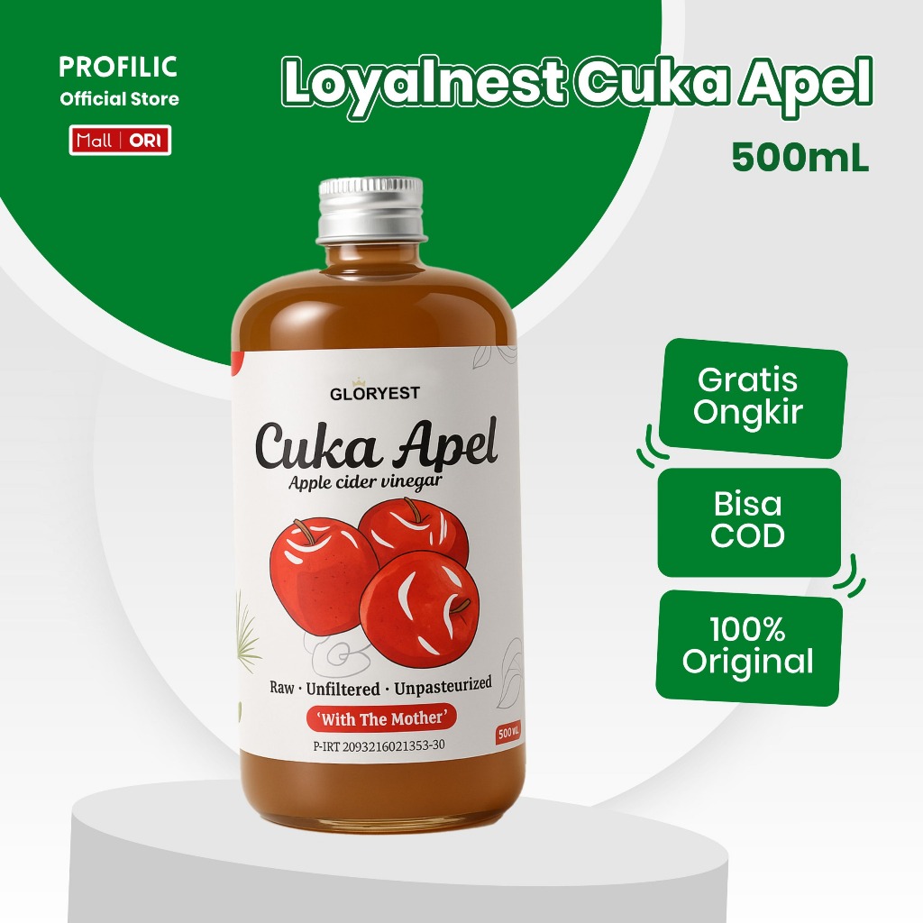 Loyalnest - Cuka Apel 500ml