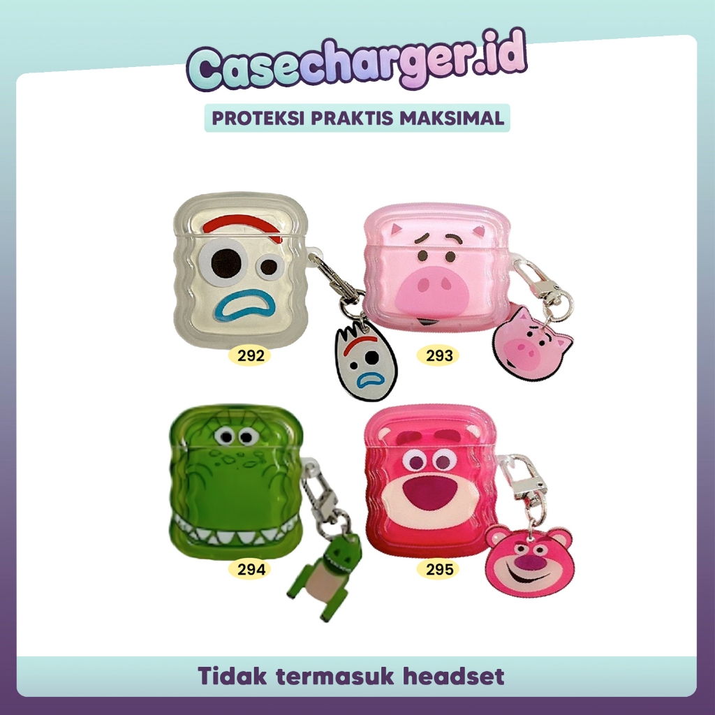 [ATP] Airpods Case Pro 1 2 3 Gen 1 2  Karakter Toy Story Series Soft Silicone