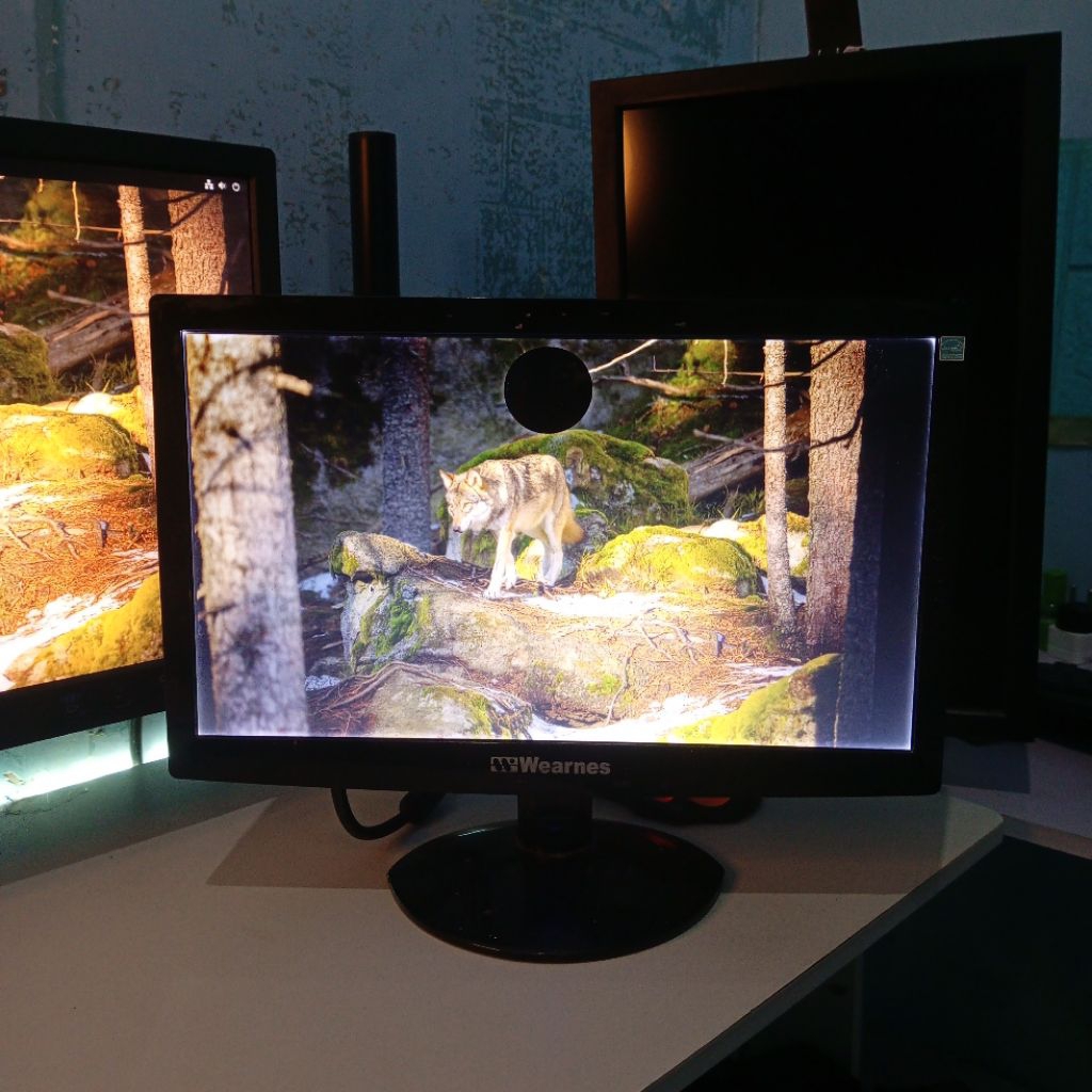 monitor wearness 16 inch minus (bekas pemakaian sendiri)