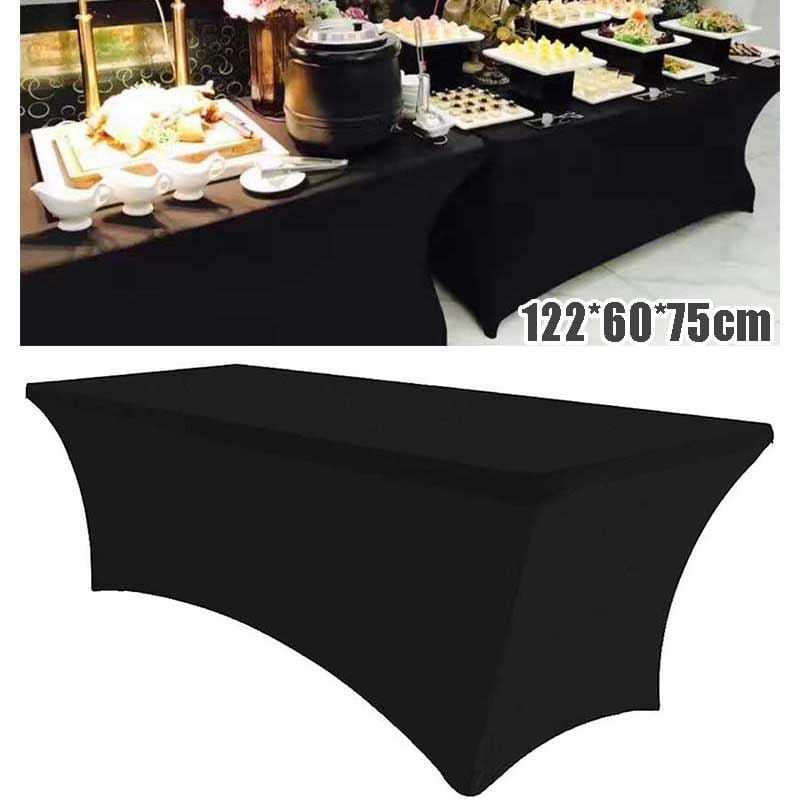 Taplak Meja Pesta Polos Cover Meja KETAT Cover Meja Cloth Meja Kantor Meja Room Meeting - BD