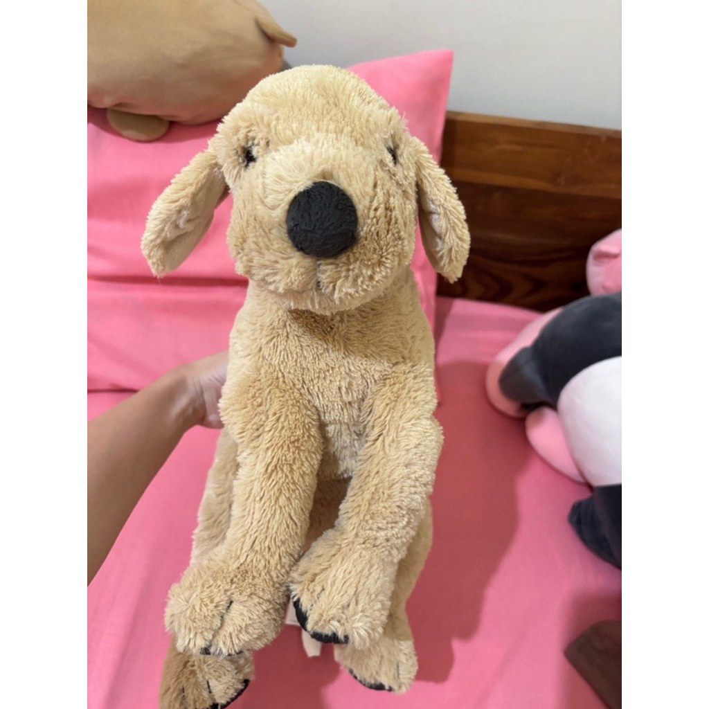 Boneka Anjing Golden Ikea Original - P 40 cm