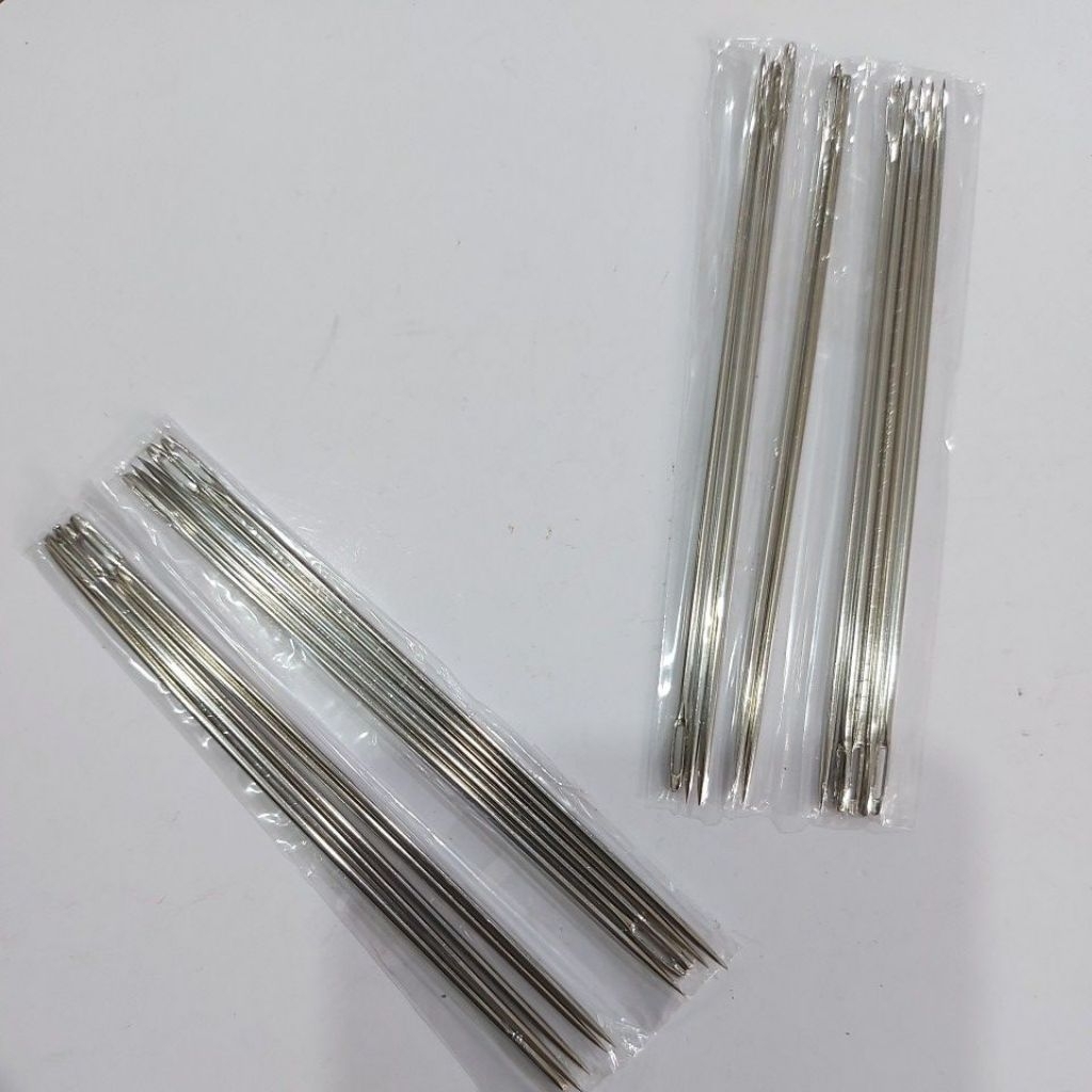 (10 pcs) Jarum Jahit Tangan Panjang 10cm