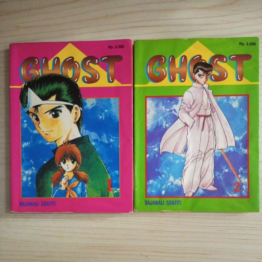 KOMIK GHOST 1 DAN 2 SATUAN ORIGINAL