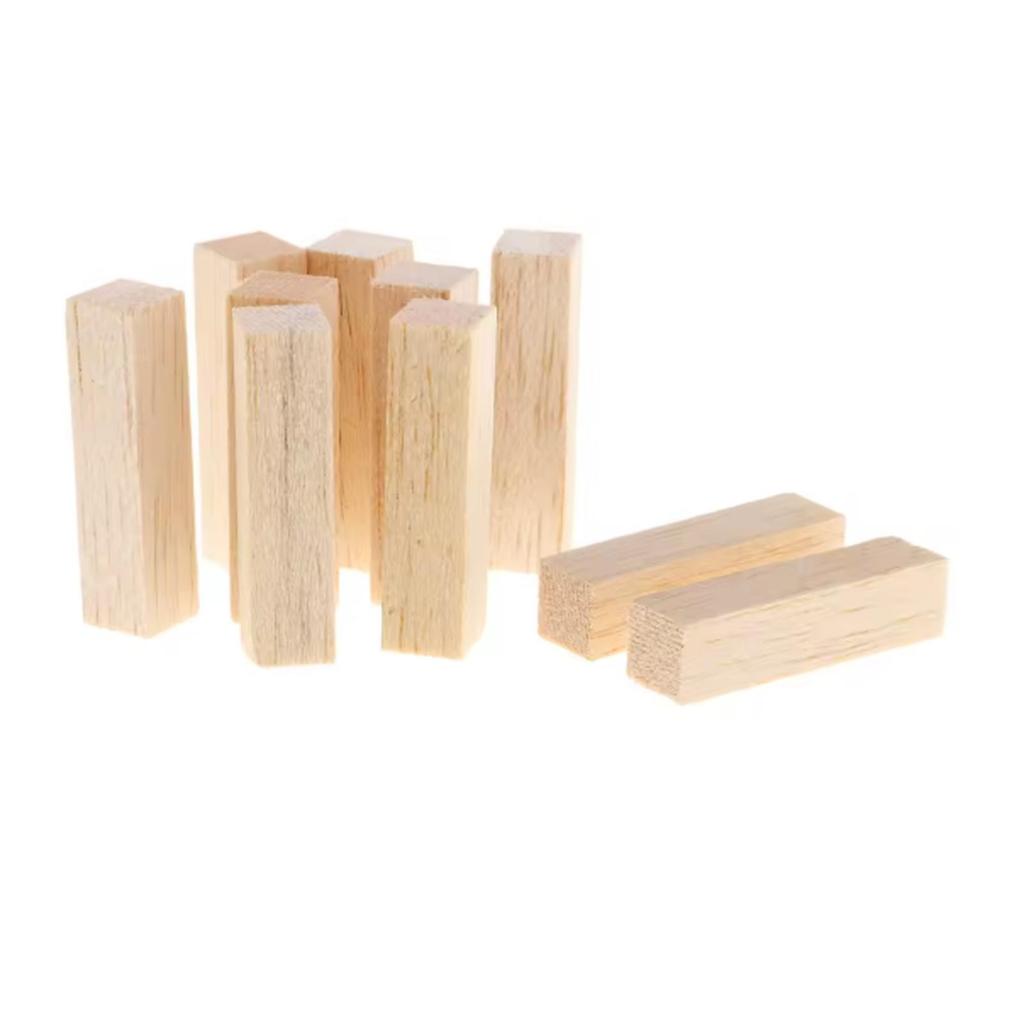 Balsa stik 13mm x 13mm panjang 100cm balsa stick