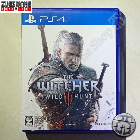 kaset game bd ps4 ps 4 playstation 2nd bekas the witcher 3 iii preowned used second seken