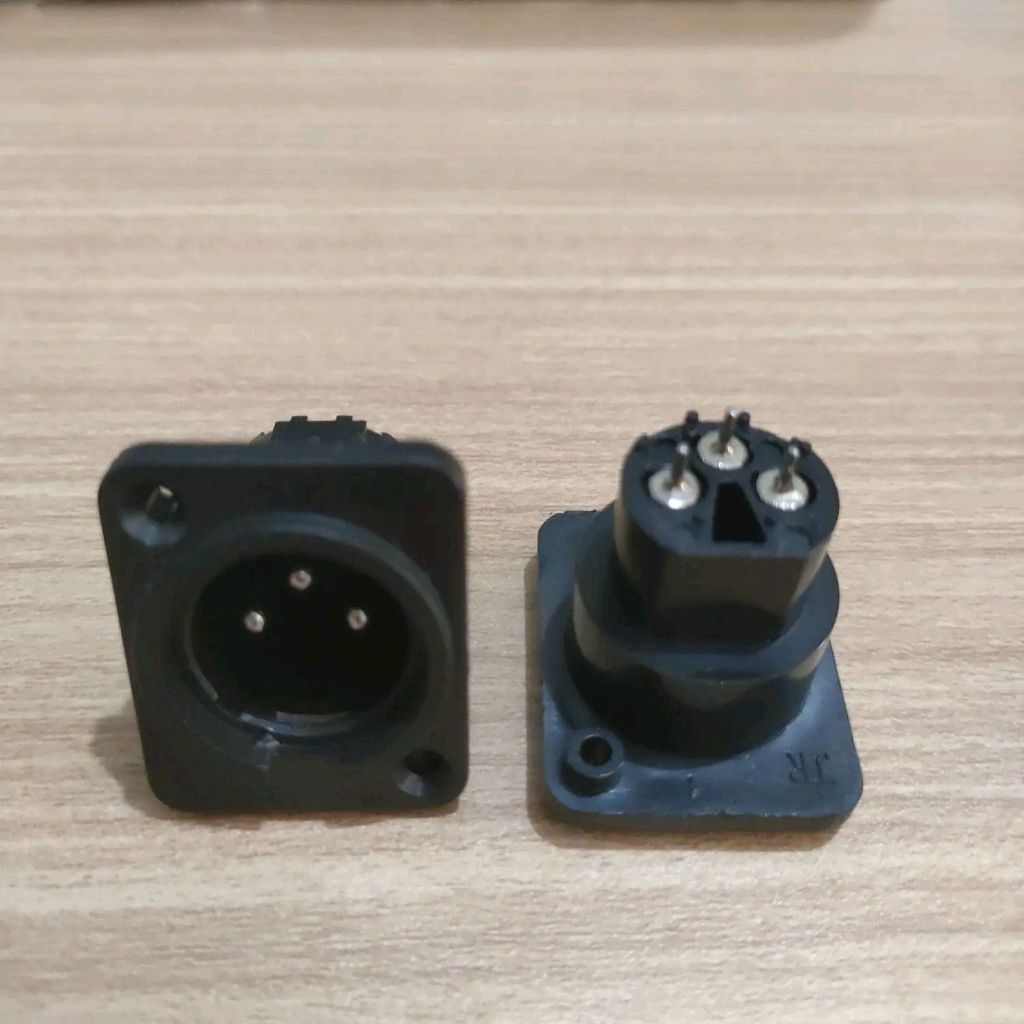 Jack canon kaki lurus / soket canon kaki lurus