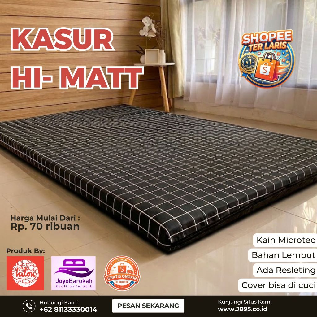 KASUR LIPAT PREMIUM | KASUR LANTAI BUSA KOREA HI-MATT