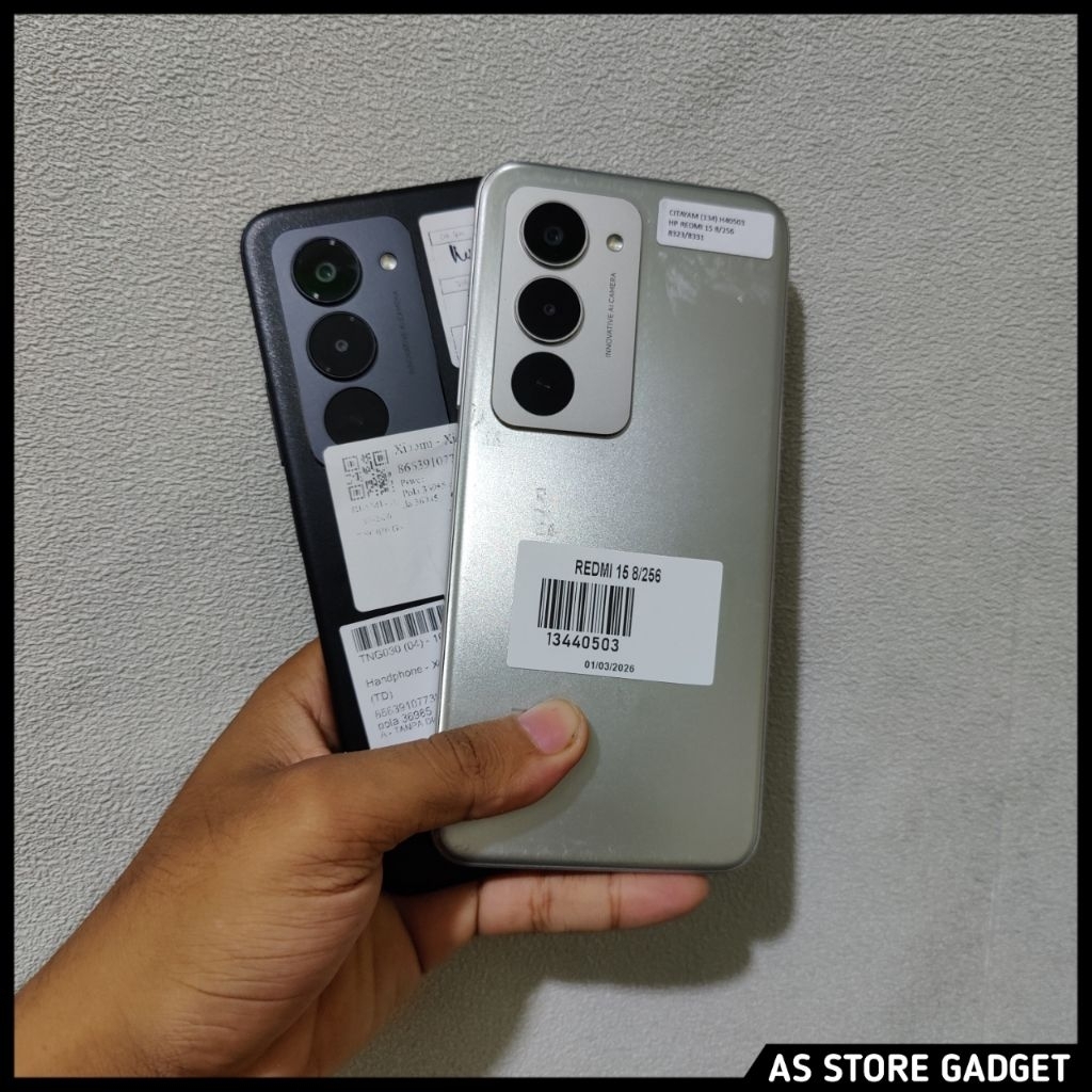 Redmi 15 8/256 Second Handphone