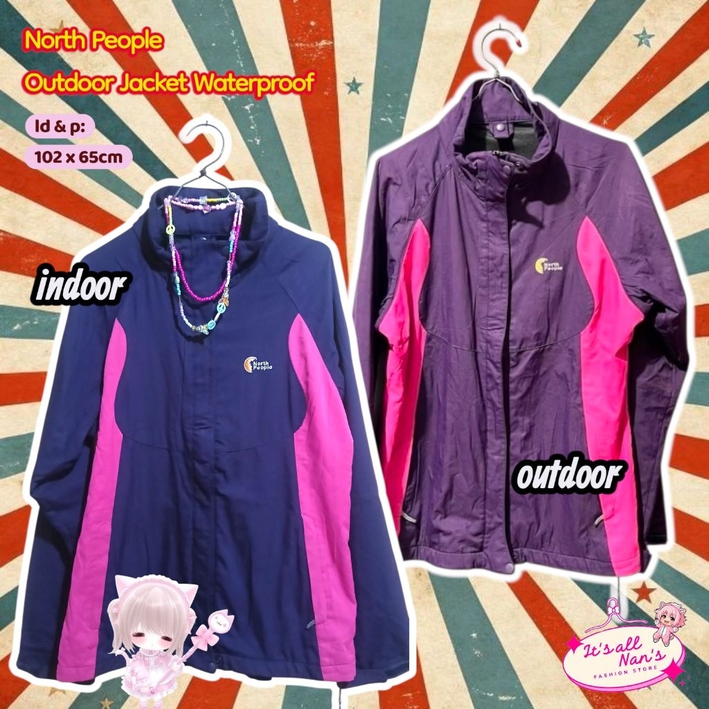 [JACKET EDITION] Jacket Reversible 2in1 / Puffer Leopard / Hoodie Faux Fur Premium Preloved vkei vis