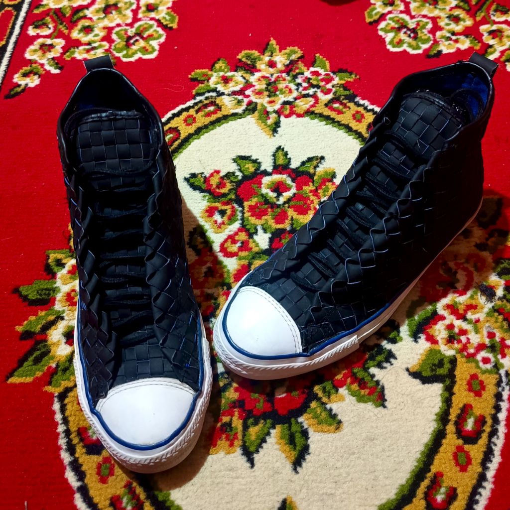 SALE 41-42 CONVERSE CTAS 70s WOVEN ANYAMAN LEATHER