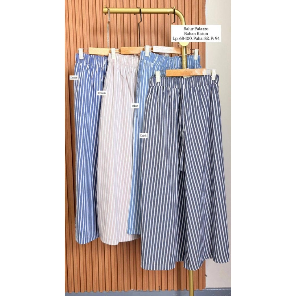 Salur palazzo - bahan katun