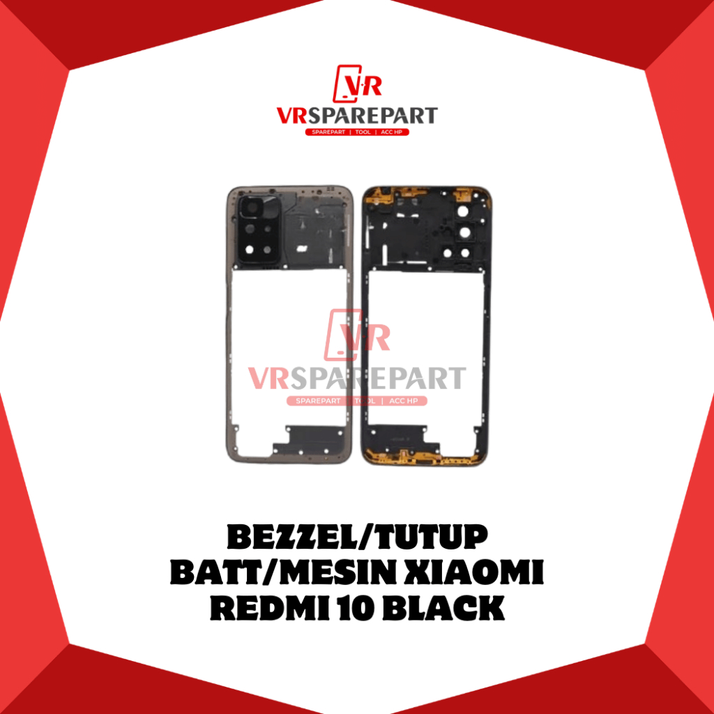 TUTUP BATERAI XIAOMI REDMI 10 / TUTUP MESIN / BATRE