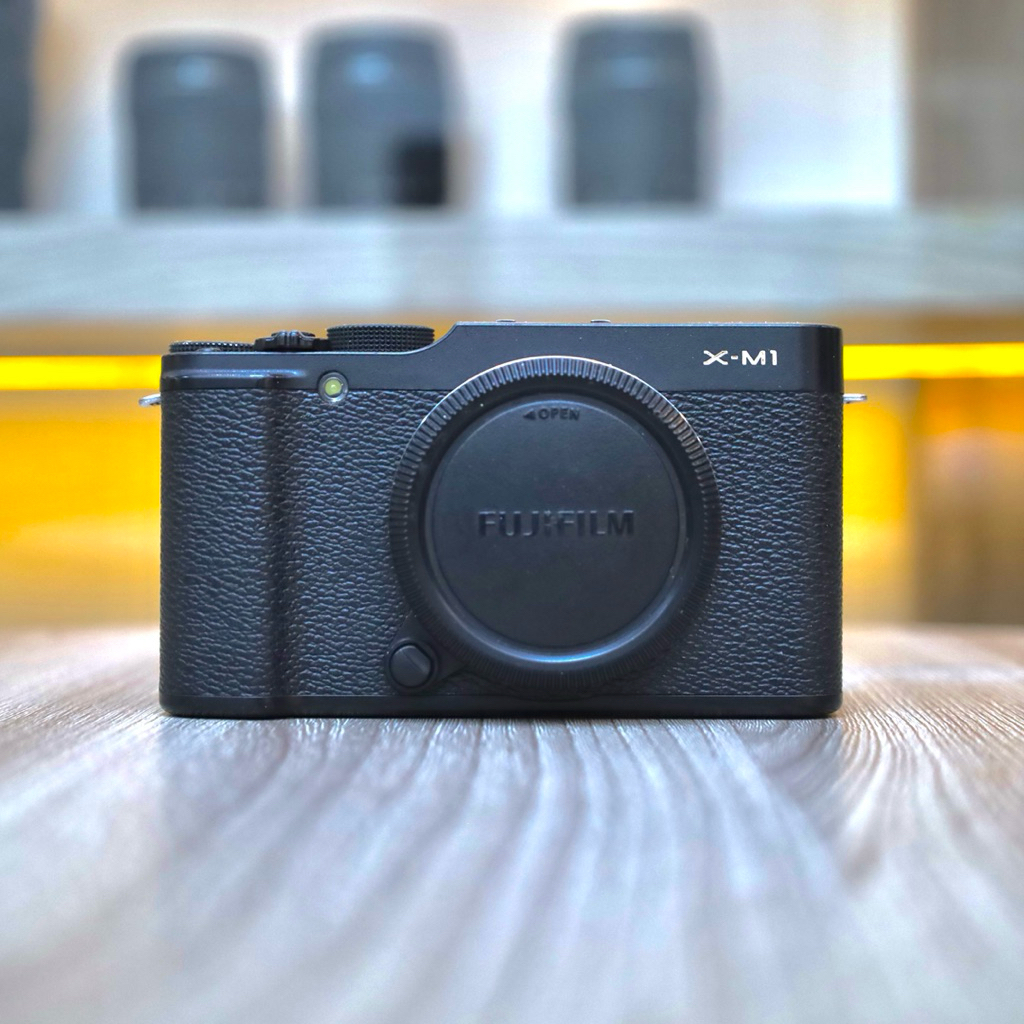 FUJIFILM XM1 Black - Kamera Mirrorles - FUJIFILM - XM1 - Kamera Murah - Terlaris