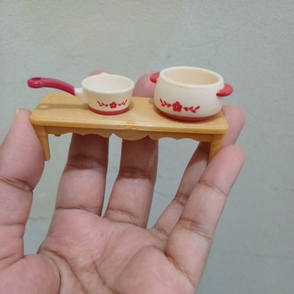 sylvanian families vintage pot