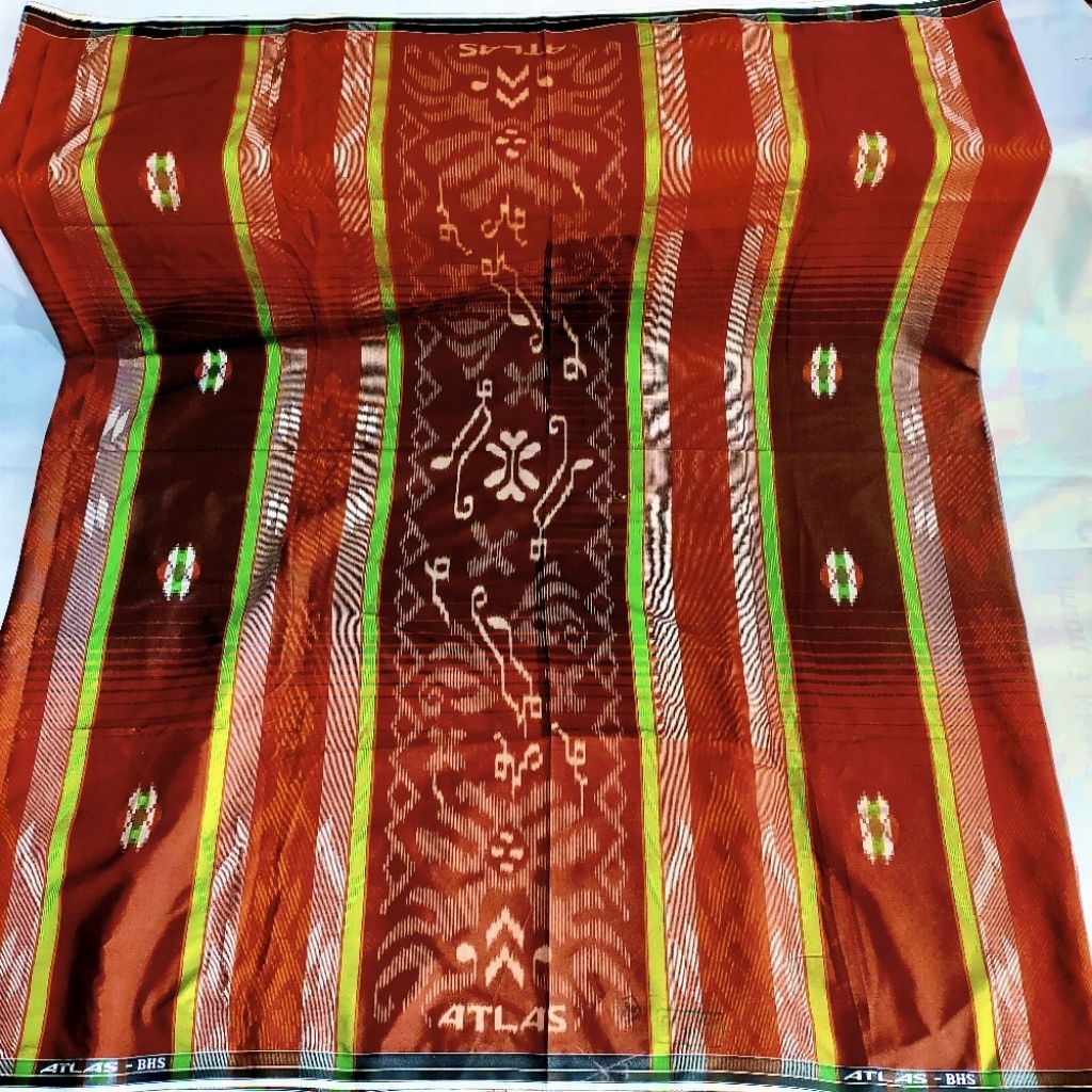 SARUNG ATLAS PREMIUM SONGKET 780 AFKIR SELVEDGE ATLAS-BHS