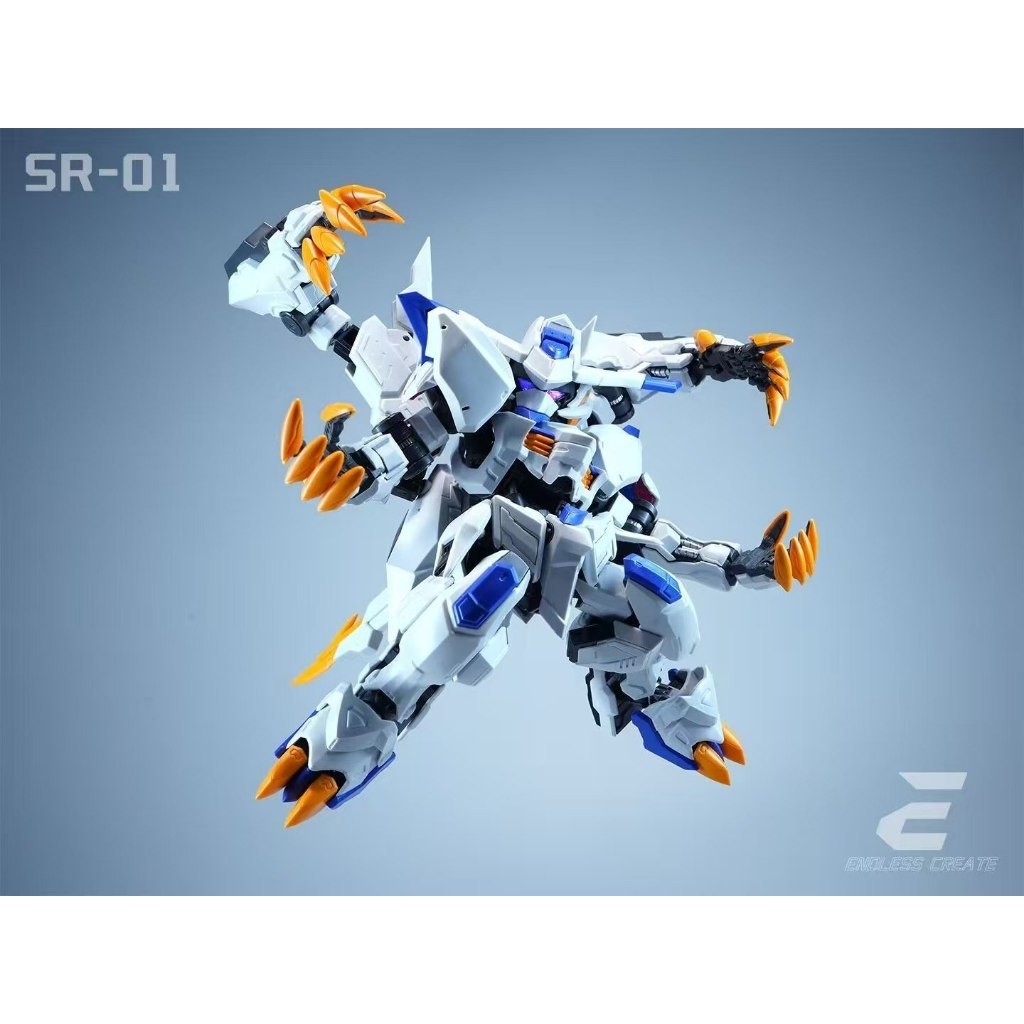 Endless Create SURA MGSD BYAKI SR-01 (+Expansion Pack) Dual Form [Bael/Barbatos] Model Kit Plamo