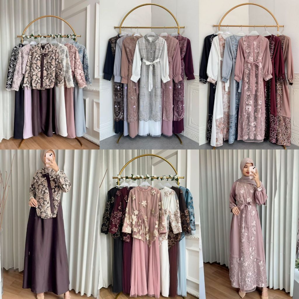 DRESS SALSA // GAMIS WANITA BRUKAT TILLE