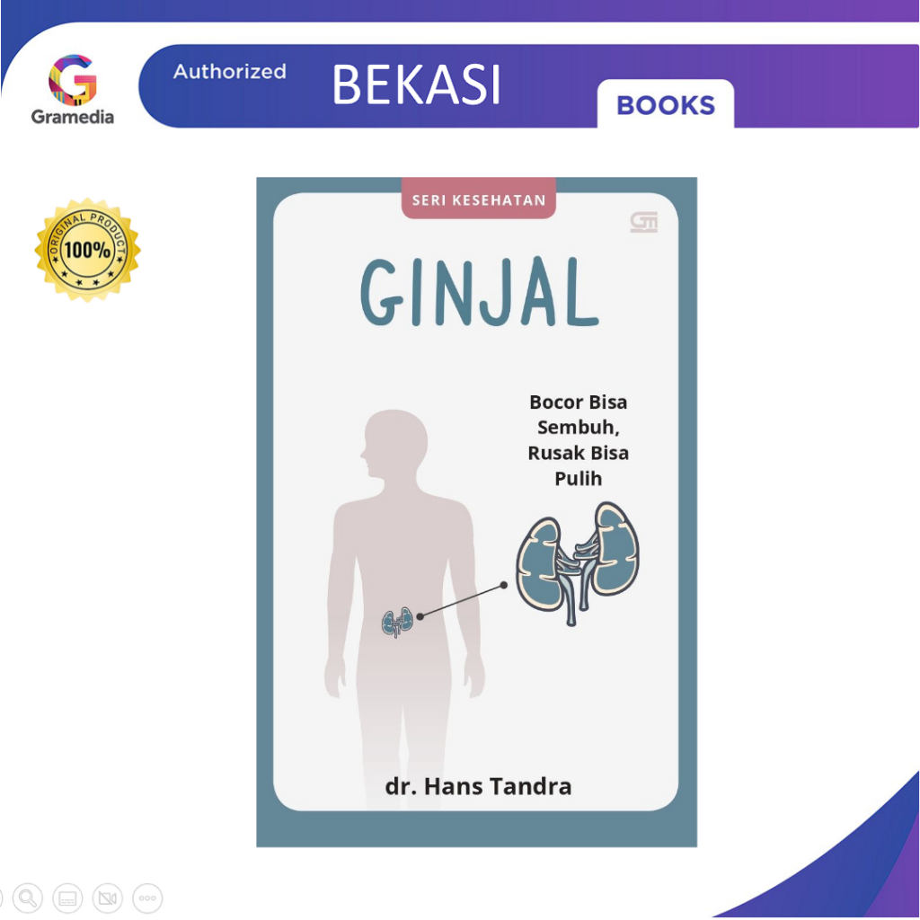 Gramedia Bekasi Buku Kesehatan Ginjal