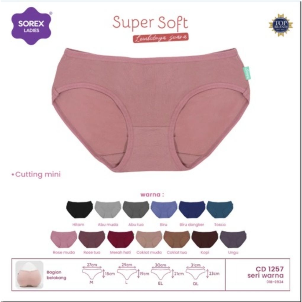 CD Wanita Sorex 1257 L XL