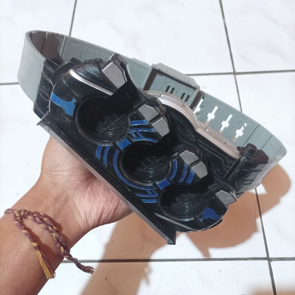 Original Bandai Henshin Belt Sabuk Kamen Rider OOO Oz Mainan Action Figure