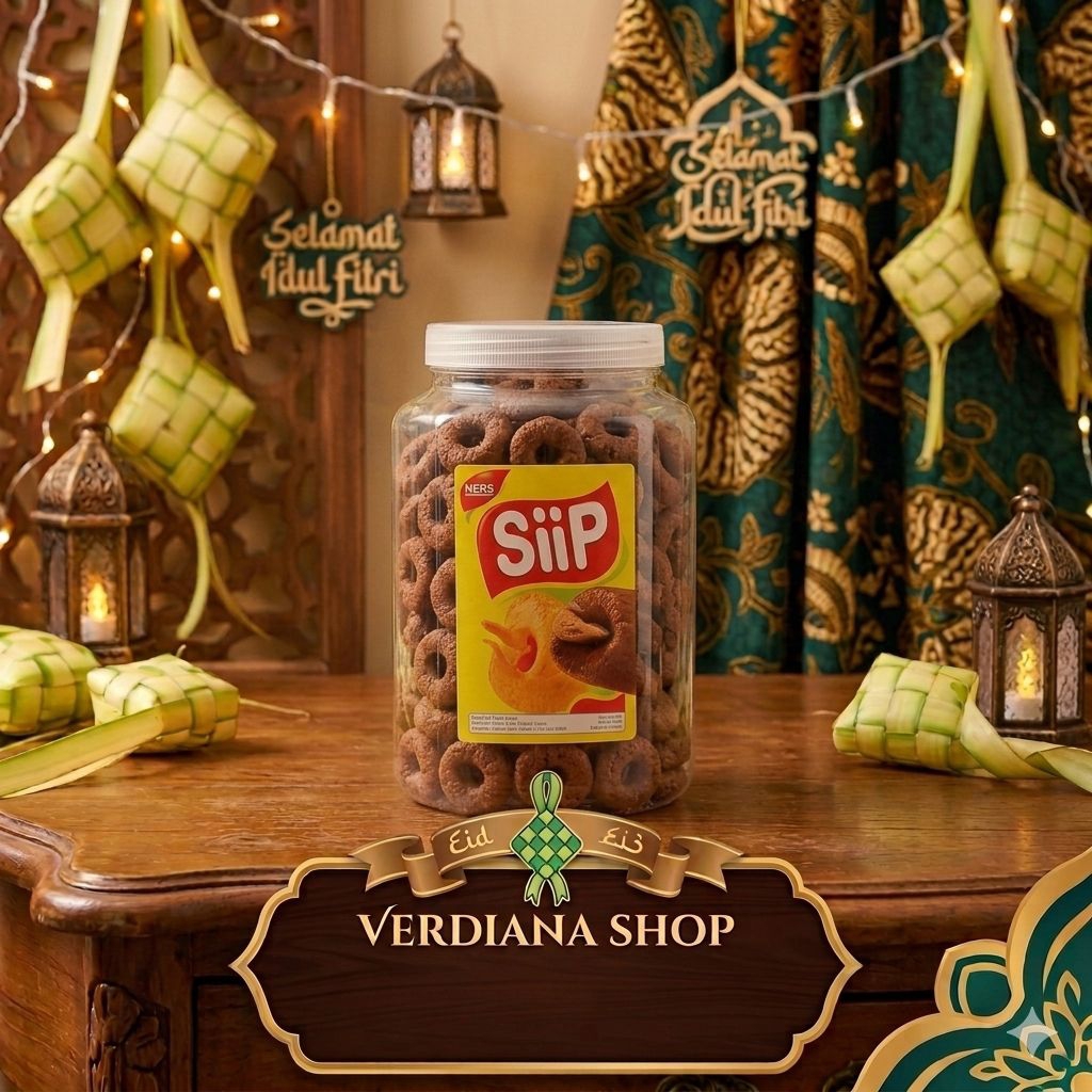 jajanan lebaran sipp varian coklat toples manis renyah berkualitas