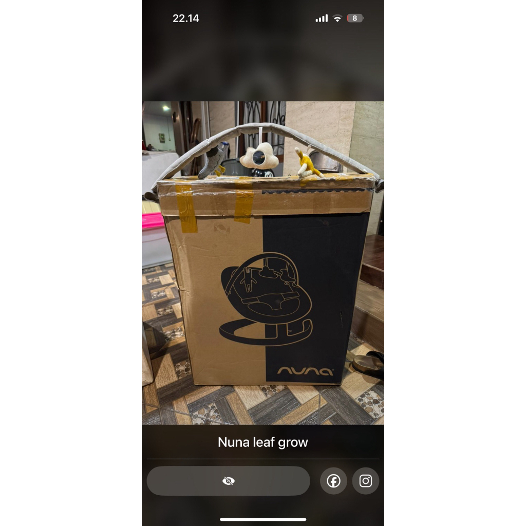 nuna leaf grow preloved