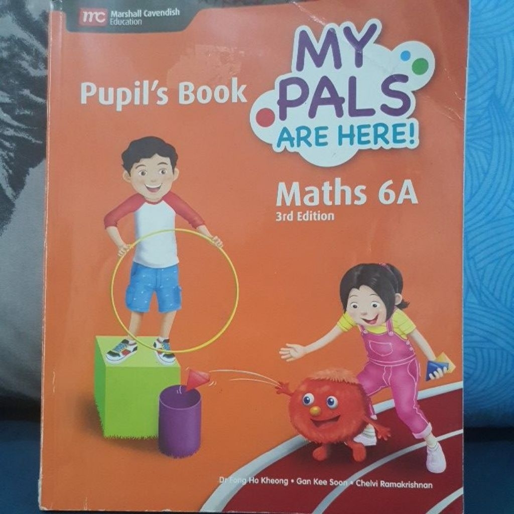PUPIL'S BOOK MY PALS MATH 6A 3RD EDITION
