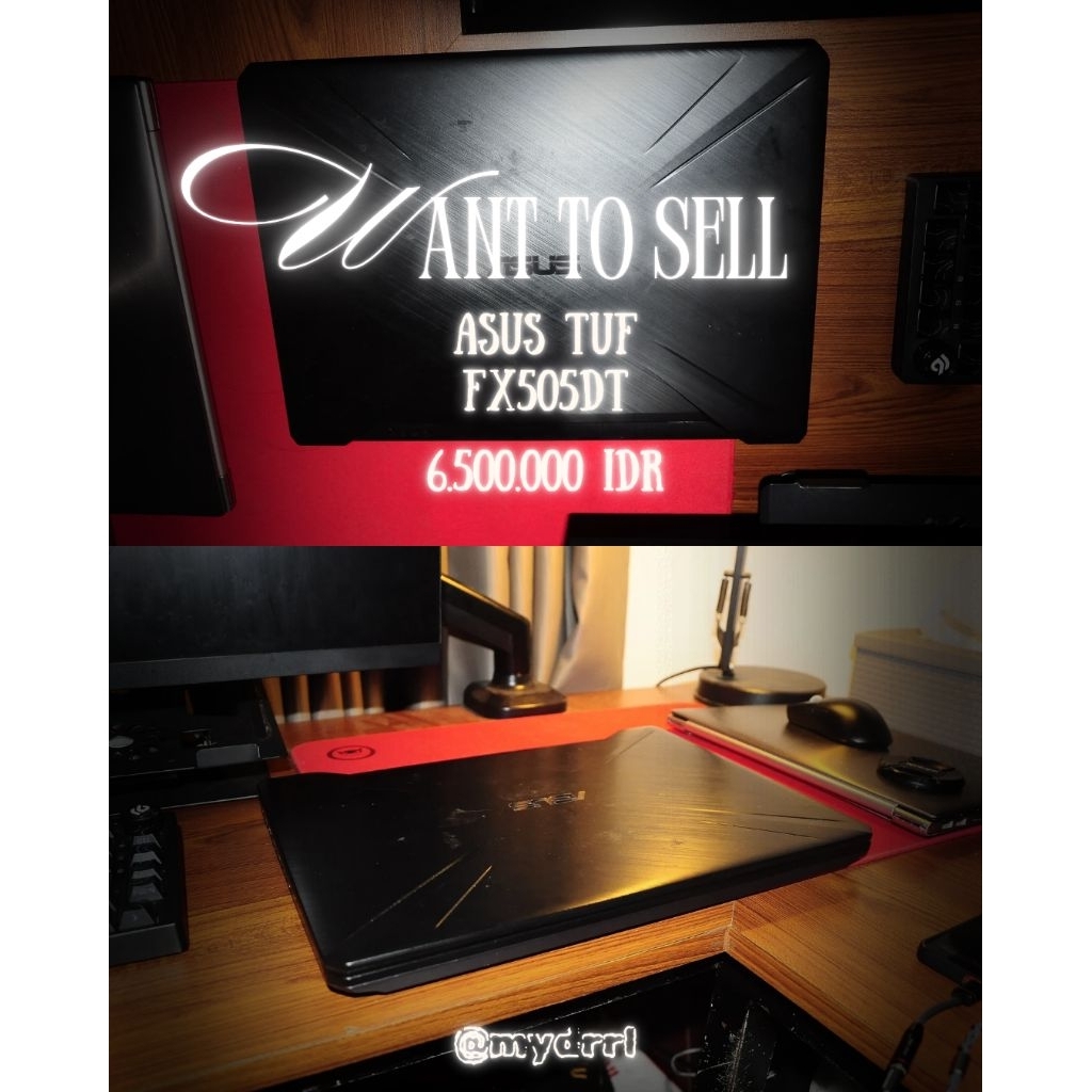 ASUS TUF FX505DT RYZEN 5 3550H GTX 1650 4GB