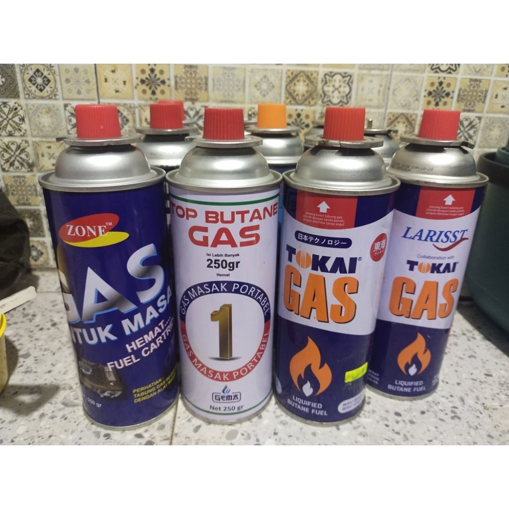 Kaleng Kosong Gas Portable
